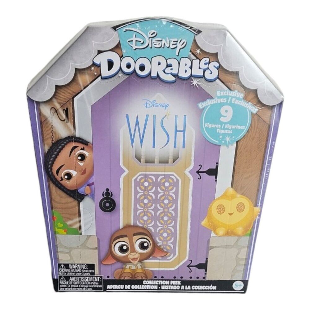 Disney Doorables Wish Collection Peek 9 Exclusive Figures NEW 2023 Dolls Toy NEW
